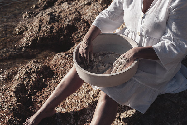 Bathing for calm and relaxation